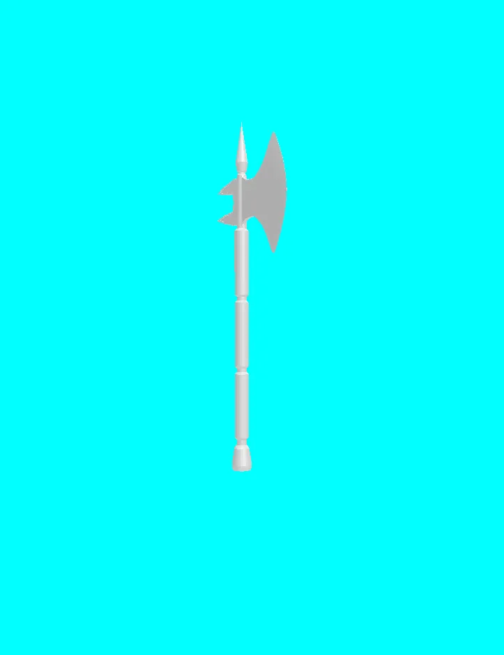 axe low poly