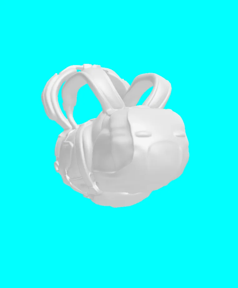 backpack rock climbing render