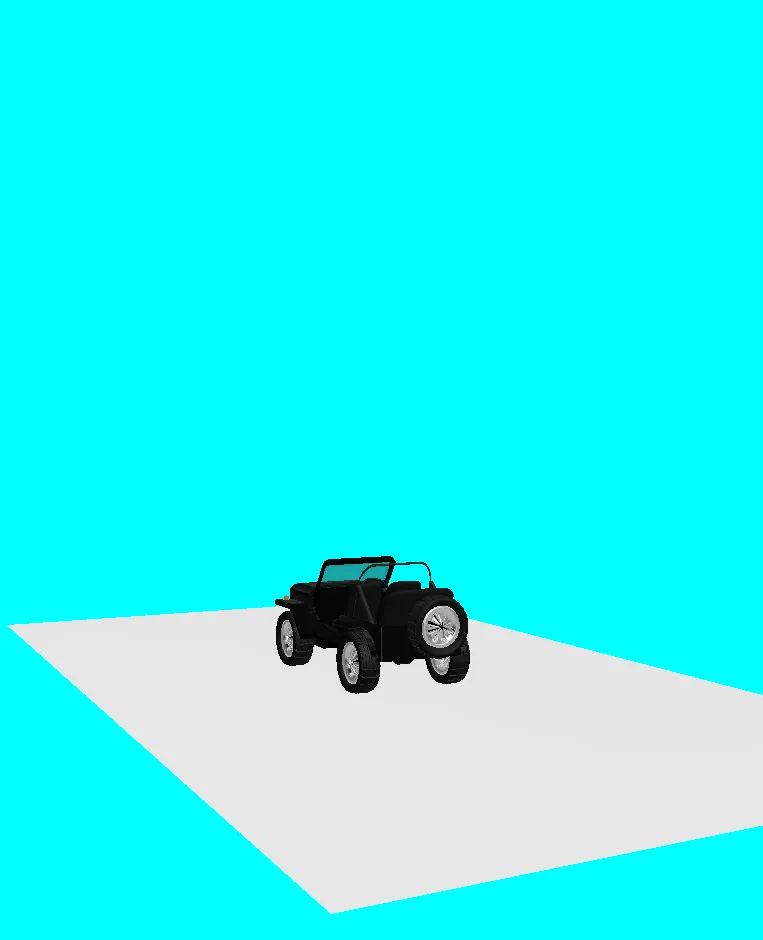 basic jeep car model