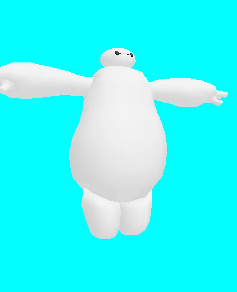 baymax walk cycle