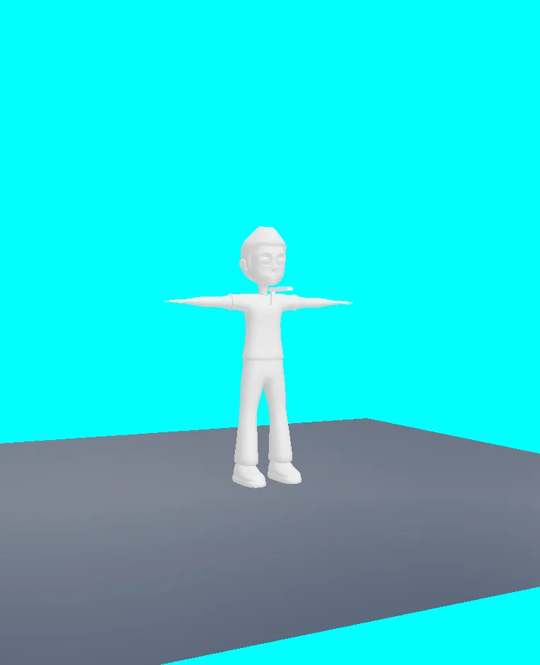 cartoonboy rigged and animated