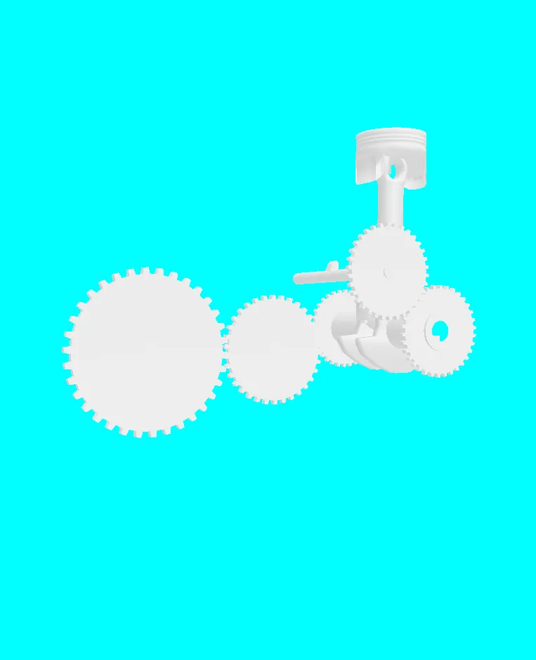 engine animation