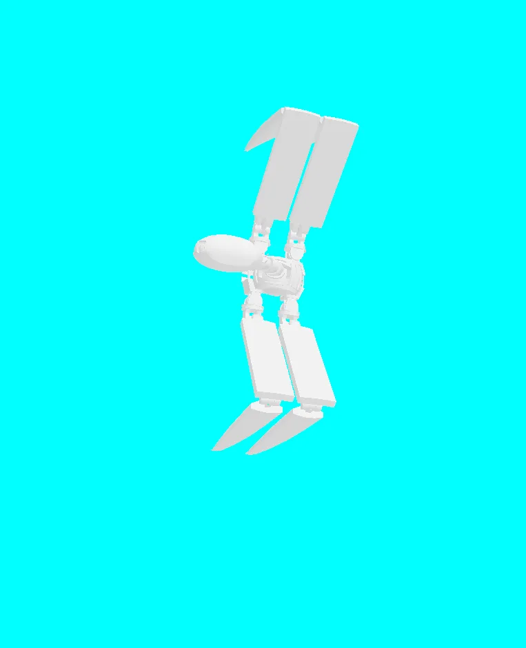 gunbot with walk animation