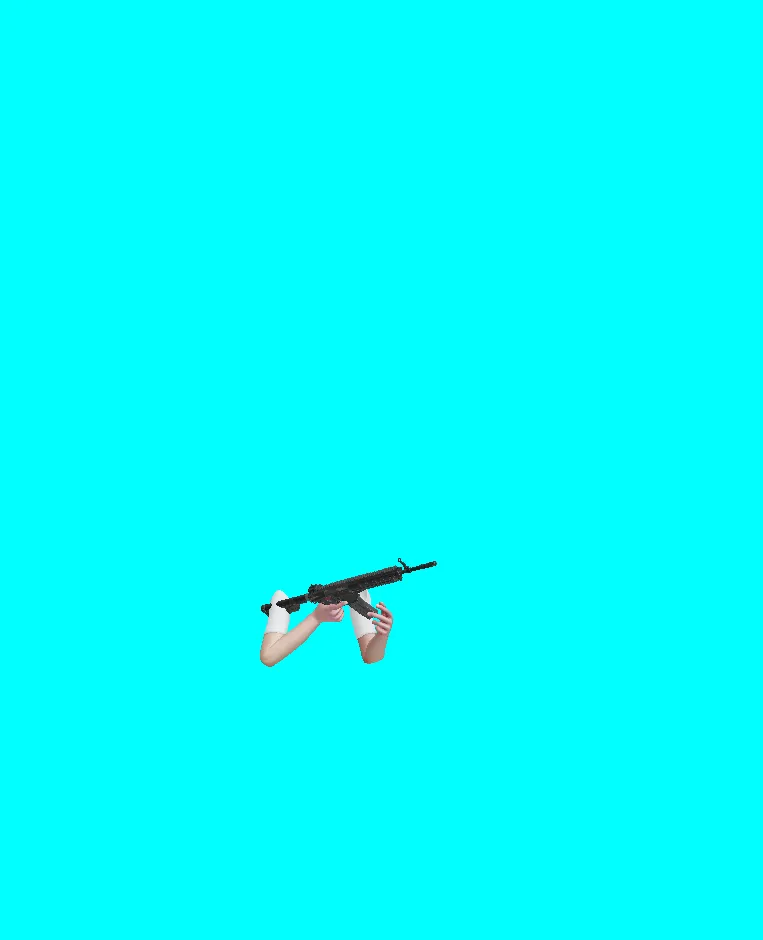 hk 416 a7 fps animation