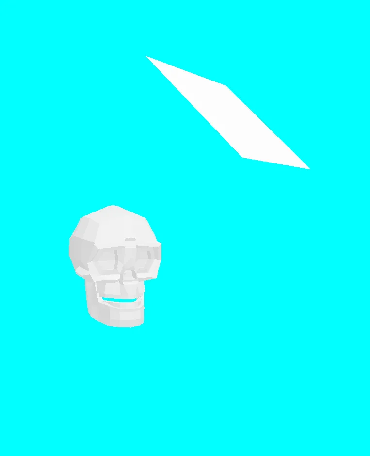 human skull by themav