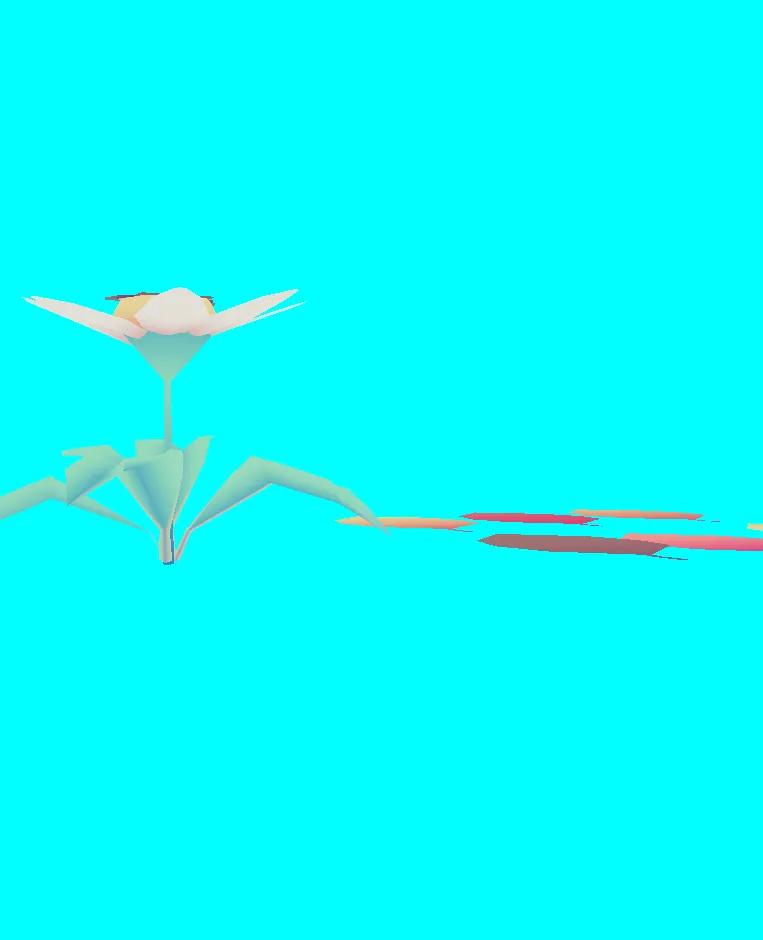 its finally spring rigged animated flower