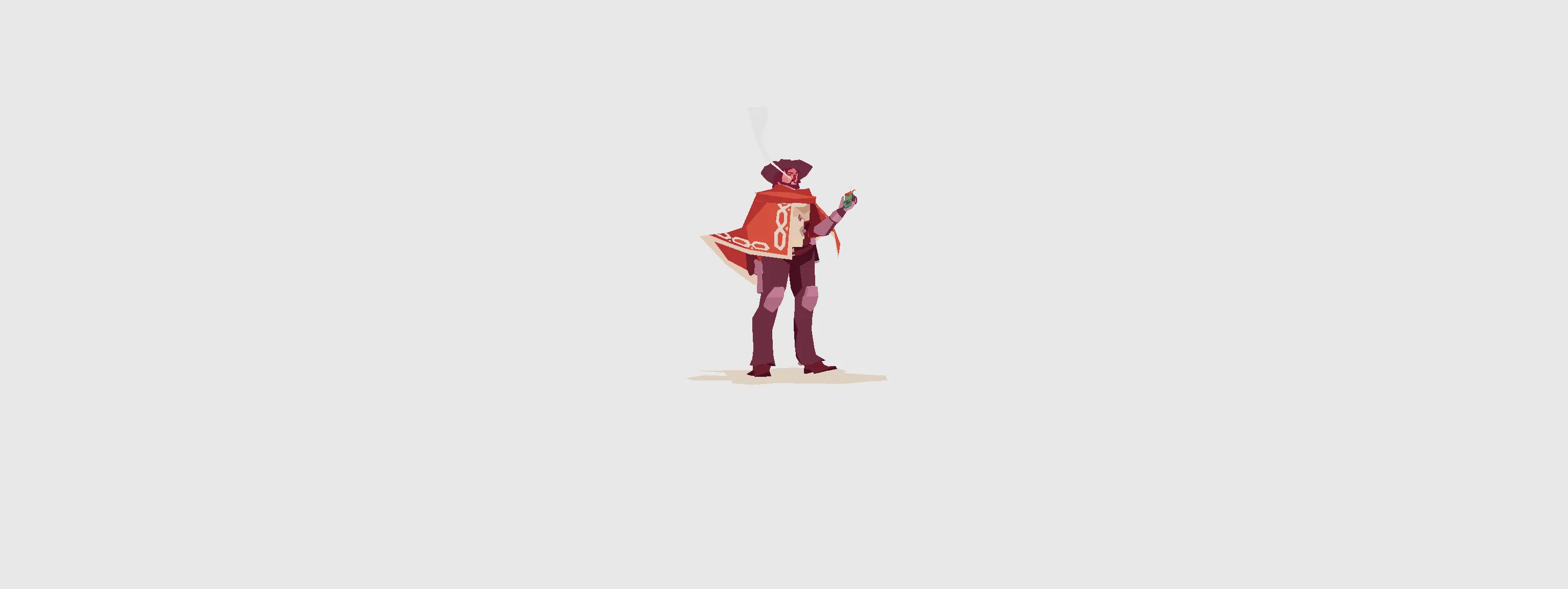 low poly mccree