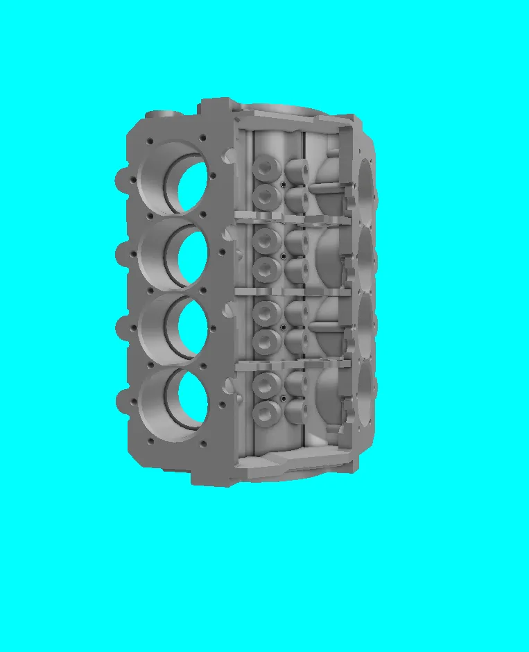 v8 engine block l1